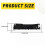 Front Bumper Retainer Support Bracket Left & Right Side for Ford Edge 3