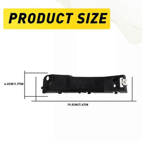Front Bumper Retainer Support Bracket Left & Right Side for Ford Edge 2