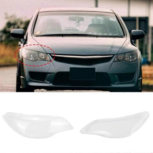 Car Headlight Clear Lens Lamp Shade Shell Cover for 1