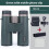 12x42 Professional Binoculars ED Lens BAK4 Prism Waterproof,A 3