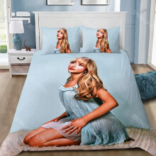 (6, EU Single 90x200cm) Sabrina CarpenterS Duvet Cover Pillowcase Bedding Set Adult Boy Girl Bedroom Decoration Children Gift Single Double Large Size