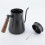 Wooden Handle Hand Brewing Kettle Coffee Hand Brewing Kettle black 3