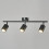 (Spotlight Bar, Black) Litecraft Tanner Spotlights Ceiling 3 Lights 3