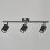 (Spotlight Bar, Black) Litecraft Tanner Spotlights Ceiling 3 Lights 4