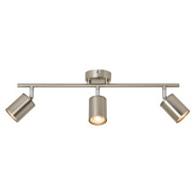 (Spotlight Bar, Satin Nickel) Litecraft Tanner Spotlights Ceiling 3 Lights