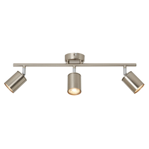 (Spotlight Bar, Satin Nickel) Litecraft Tanner Spotlights Ceiling 3 Lights