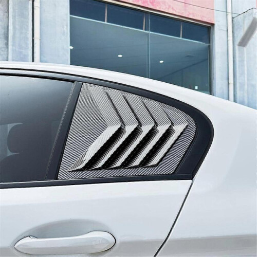 Car Louvers Shutters Blinds Cover Trim for , Carbon Fiber Pattern 2