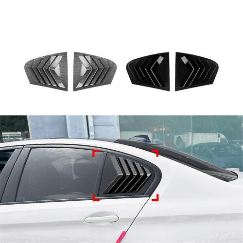 Car Louvers Shutters Blinds Cover Trim for , Carbon Fiber Pattern 1