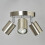 (Spotlight Plate, Satin Nickel) Litecraft Tanner Spotlights Ceiling 3 Lights 5