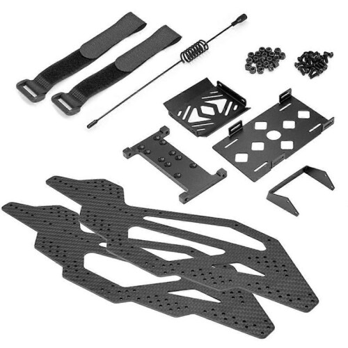 Climbing Modified Frame Body Shell for Axial SCX10 Rc Crawler Truck 1