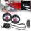 2 Inch Devil Eye LED Headlight Kit Car Dynamic with Remote Control 3