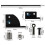 3D Printer Accessories for Neptune 3/3pro/4 Pull Rod Kit 5