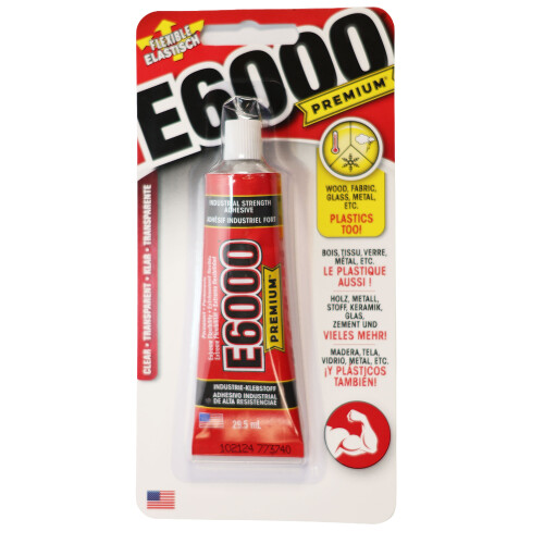 (29.5ml) E6000 PREMIUM Extra Strong Clear Glue