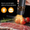 Electric Salt and Pepper Grinder Set, USB Rechargeable 4