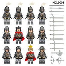 (12pcs-1) Medieval Knight Soldiers Military Building Blocks Minifigures Gift toy