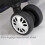 8pc Luggage Wheels Replacement Kit,Mute Caster Replacement Suitcase A 2