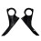 1 Pair Car Rearview Mirror holder upper cover for 2
