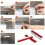 20pcs Nail Free Magnet Window Screen Clip Insect Protection-B 5