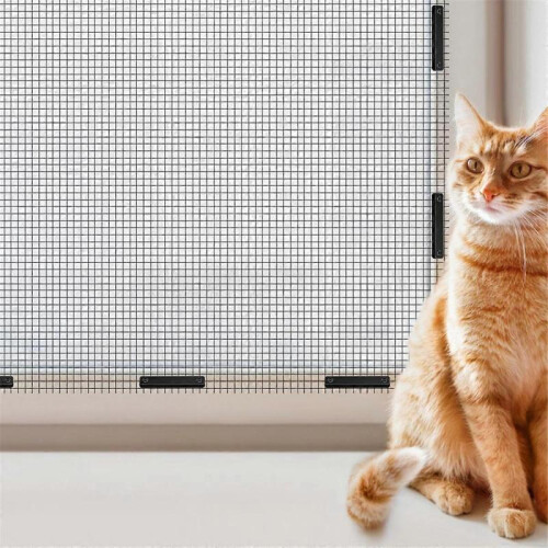 20pcs Nail Free Magnet Window Screen Clip Insect Protection-B 2