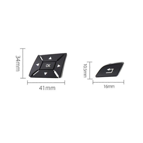 Steering Wheel Multifunction Switch Buttons for Black 1