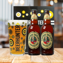 Timothy Taylors Landlord Pale Ale Gift Set with Glass - 2 Pack (4.1% ABV)