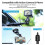 ZJ01 Camera Suction Cup Mount 360 Rotation with Phone Clamp 4