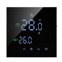 Tuya Smart WiFi Floor Water Heating Wall Boiler Heating Thermostat,B