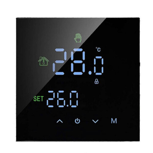 Tuya Smart WiFi Floor Water Heating Wall Boiler Heating Thermostat,B