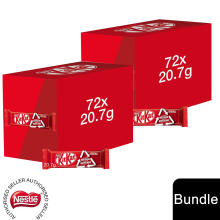(144 x MilkBar 2 Finger(144 Bars)) Nestlé Chocolate Bar (48 - 144 Bars) Yorkie, Aero, Milkybar Pick your Favourite