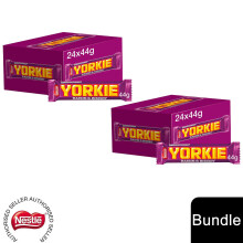 (48 x Yorkie Chocolate Bar(48 Bars)) Nestlé Chocolate Bar (48 - 144 Bars) Yorkie, Aero, Milkybar Pick your Favourite