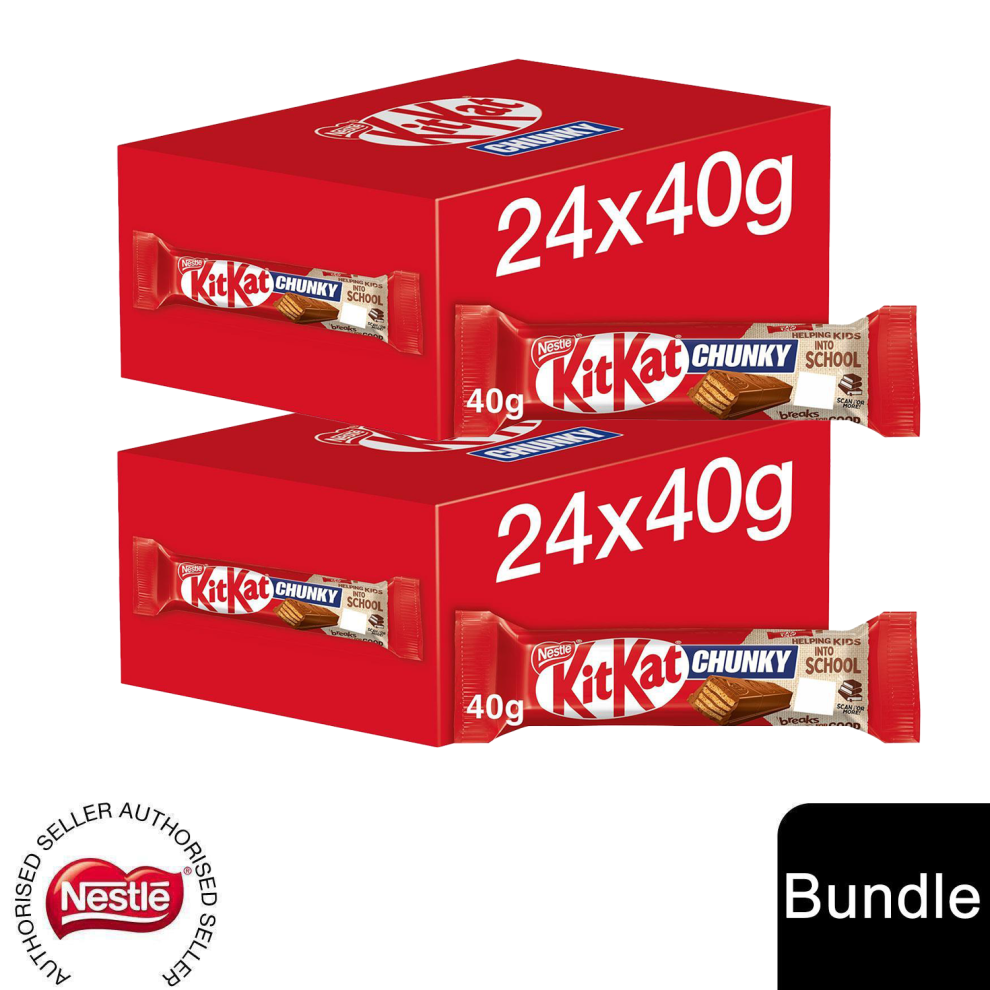 Nestle (48X Kitkat Chocolate Bar (48 Bars)) Nestlé Chocolate Bar (48 - 144 Bars) Yorkie, Aero, Milkybar Pick Your Favourite
