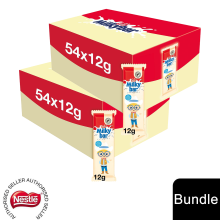 (108 x Milkybar Kids(108 Bars)) Nestlé Chocolate Bar (48 - 144 Bars) Yorkie, Aero, Milkybar Pick your Favourite