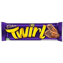 Cadbury Twirl Chocolate Bar 43g (Pack Of 12)