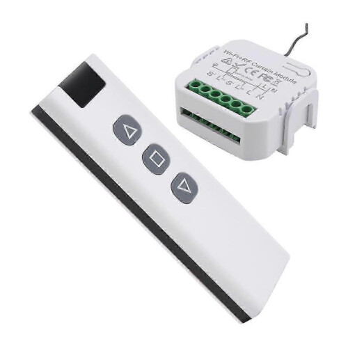 (1RC) Tuya Smart Life WiFi 433Mhz Blind Curtain Switch with RF Remote suitable for Electric Roller Shutter Control 2