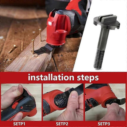 06-75-0025 Blade Backing Pad Screw Replacement suitable for Milwaukee 2626-20 M18 Multi-Tool 2