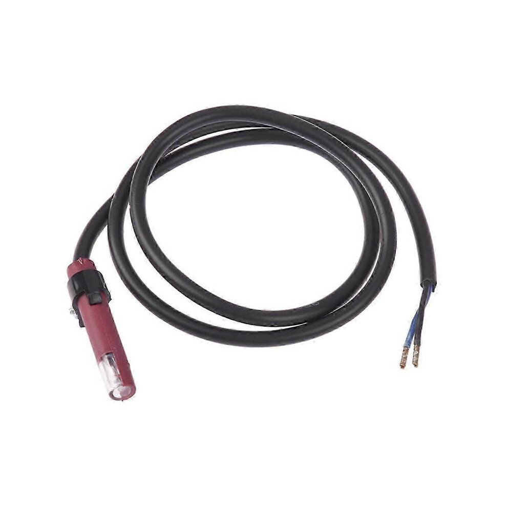 QRB1 Flame Detector Photosensitive Electric Eye Burner Detection Photoresistor Red QRB1 Photocell f
