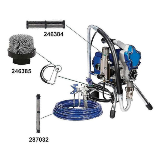Airless Spray Filter Screen Kit suitable for Graco 390 395 490 495 Sprayers 2