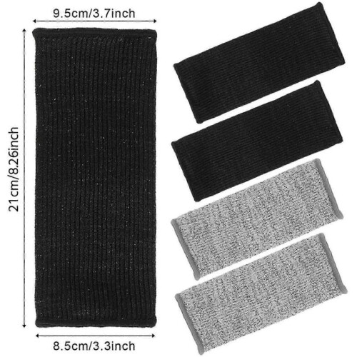 5 Pairs Cut Burn Resistant Sleeves Arm Protector Sleeve suitable forearm Arm Protector Thin Leather Scratch 2
