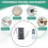 Ceiling Fan Remote Control Kit 40W 6-Speed Timing Function Replacement Remote for DC Ceiling Fans & 4