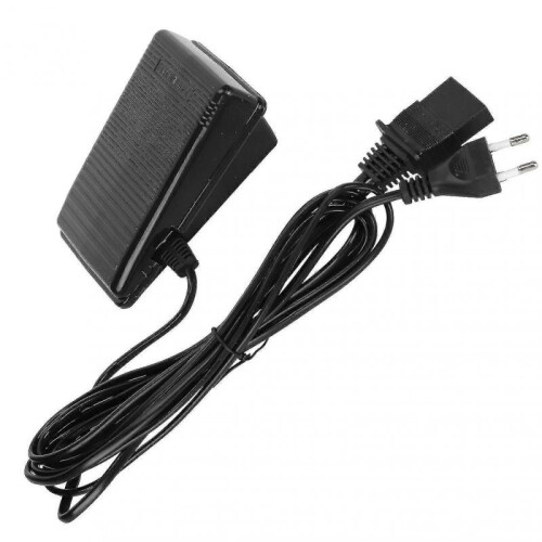 SINGER Sewing Machine Foot Pedal Controller 220V EU Plug, Multifunctional 3-Hole Power Cord 1