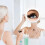 20X magnifying mirror with suction cups (16.2 cm round) - Perfect 2