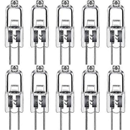 G4 halogen lamps 20W 12V - Warm white - 20 pcs