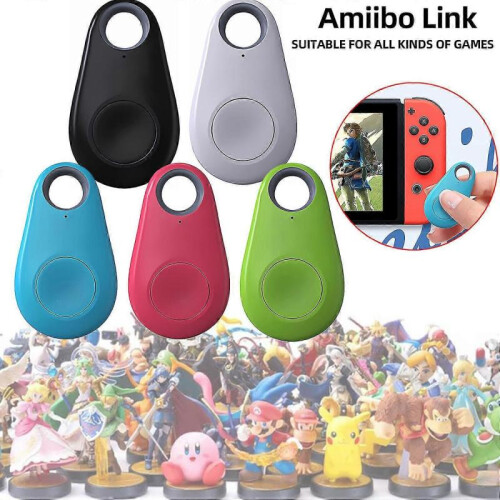 (Black) Unlimited Amiibo Link Bluetooth Key App Supported For Zelda Splatoon 3   -Sy 1