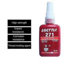 (color271) Loctite 243/242/263/271/222 Thread Lock Blue Bolt Stud Fast Fix Screw Glue 50ML