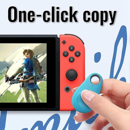 (Black) Unlimited Amiibo Link Bluetooth Key App Supported For Zelda Splatoon 3   -Sy 2