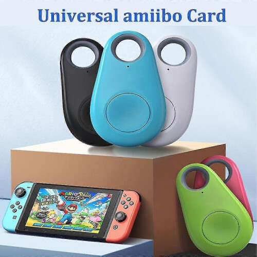 (Blue) Unlimited Amiibo Link Bluetooth Key App Supported For Zelda Splatoon 3   -Sy 1