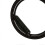 With Microphone for Bose QuietComfort QC 3 Headphone Replacement Audio Cable Black 3