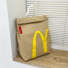 (Backpack)Realistic Mcdonalds Backpack/Messenger Side Bag Fast Food Creative Gifts Shoulder Student Leisure
