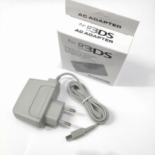 (European regulations) 2ds/3ds/ndsi/3dsxl Charger Ac Power Supply Cord Adapter
