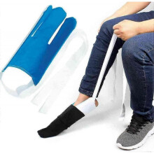 Dressing aid for socks and trousers, dressing aid for elderly and disabled pregnant women
